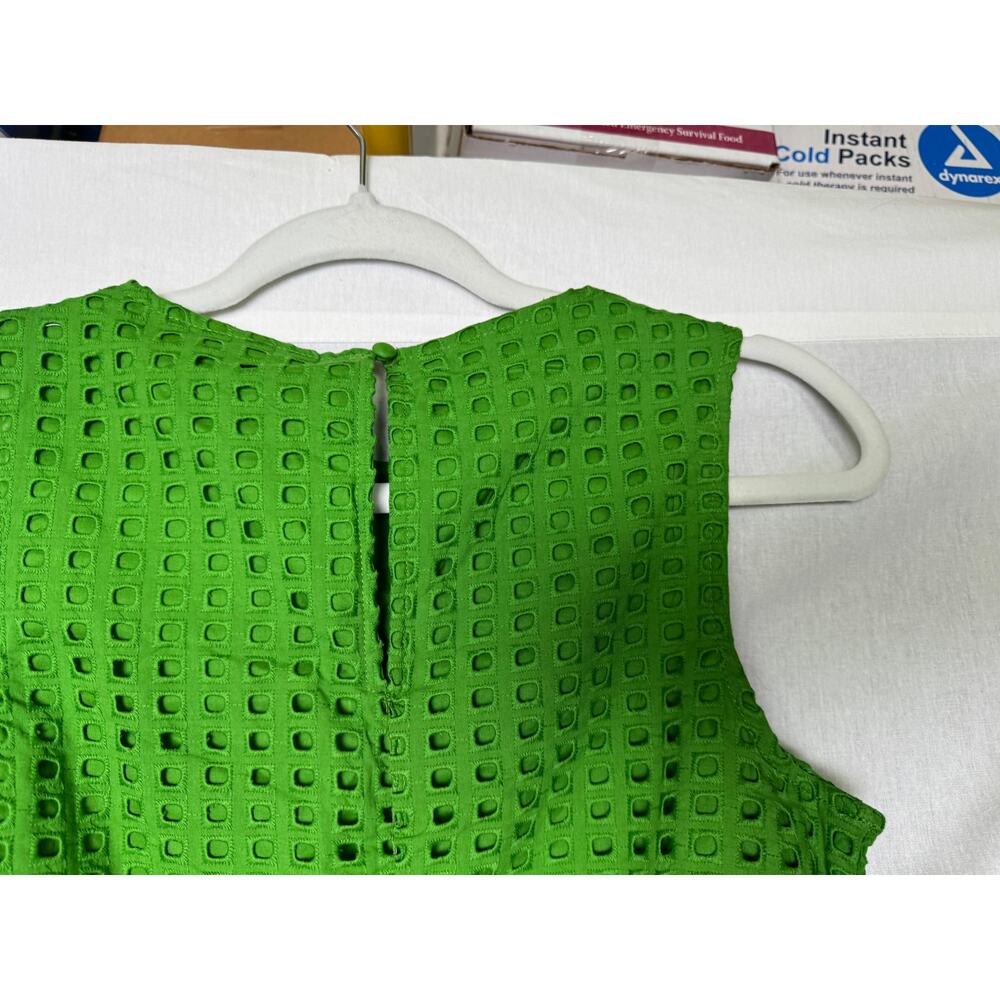 NWT GREEN Kate Spade New York x Target Women's Eyelet Shell Tank Top XXS - Picture 14 of 14